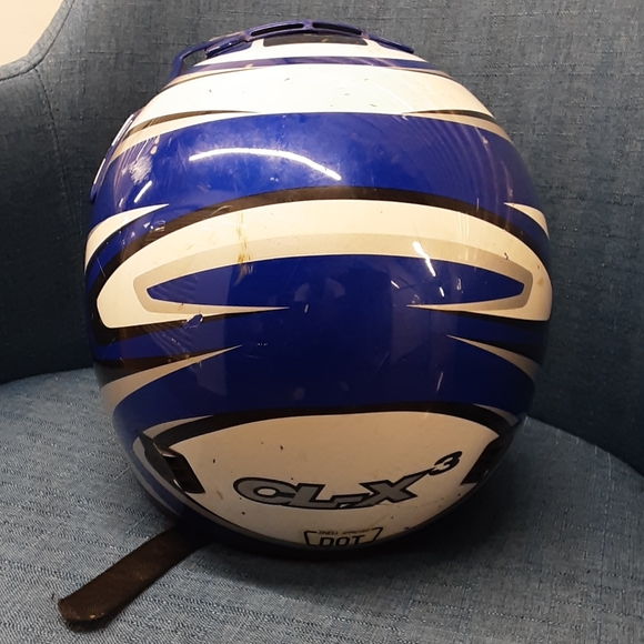 HJC Blue and Black Men's Helmet - Picture 4 of 5